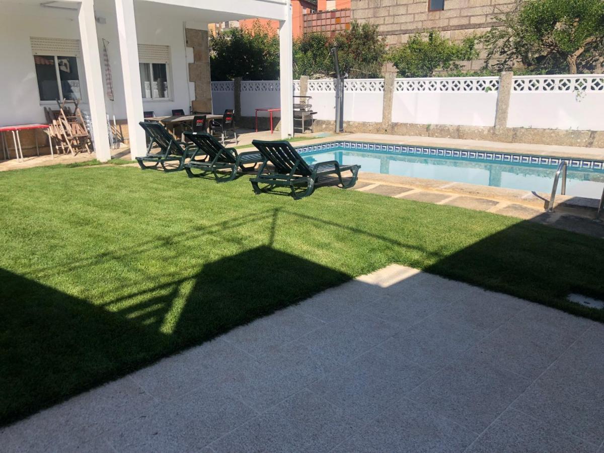 Villa Casa Con Piscina Cerca De La Playa Baiona Exterior foto